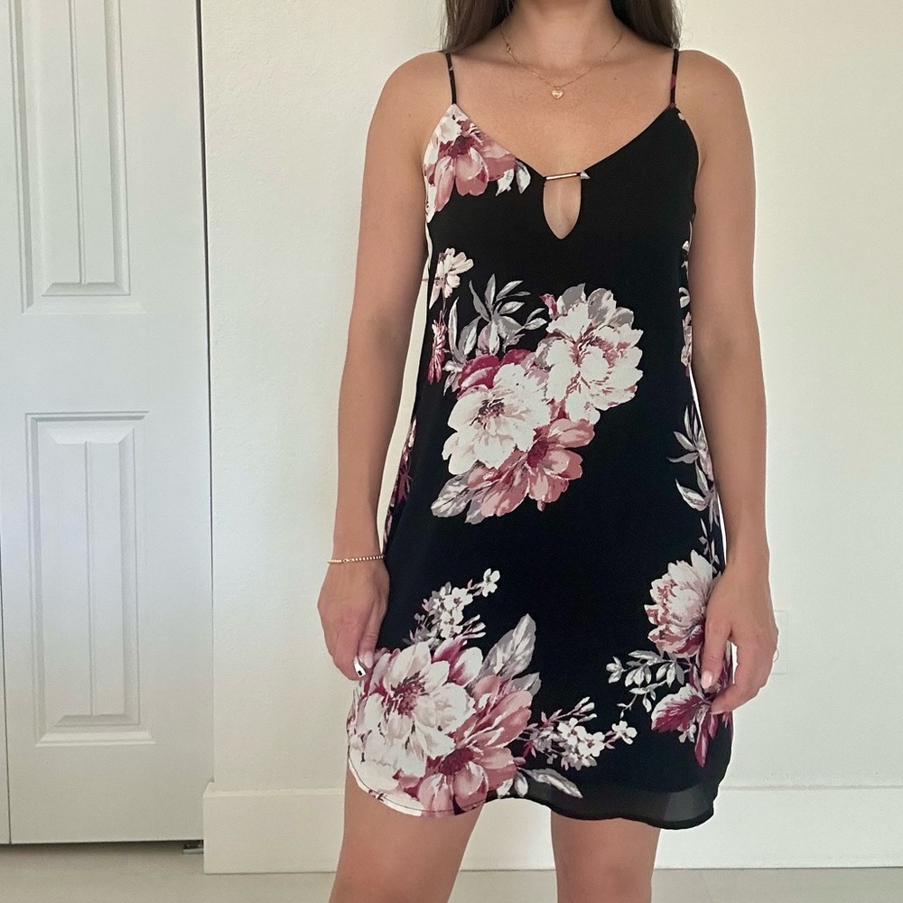Socialite Floral Mini Dress for Summer